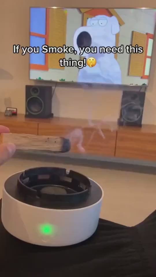 Smokeless Car Ashtray with Smoke Filter | Portable Odor Remover